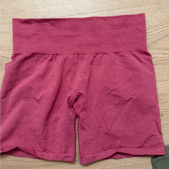 NVGTN Rose Pink Activewear Shorts - Picture 2 of 3